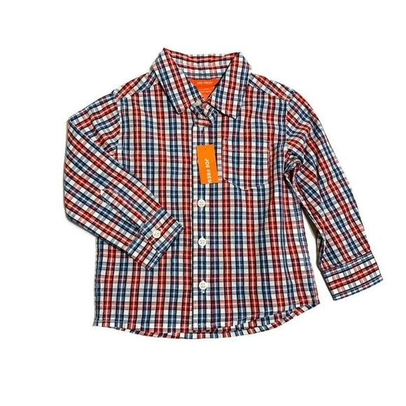 Joe fresh little boy’s 2Y button down shirt - Picture 1 of 2